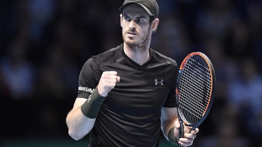 Tennis, Atp Finals: Murray-Nishikori, il britannico avanti a 1,25