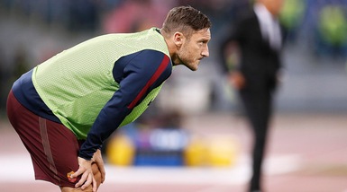Roma, Totti si ferma ancora. In dubbio per l'Atalanta
