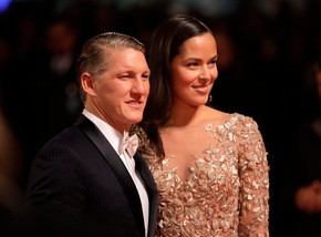 Schweinsteiger e Ivanovic, show sul red carpet