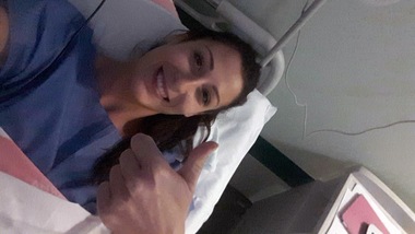 Valentina Tirozzi si opera e torna a sorridere. Pomì relax