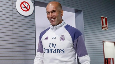 Zidane: «Il derby di Madrid non è un esame per me»