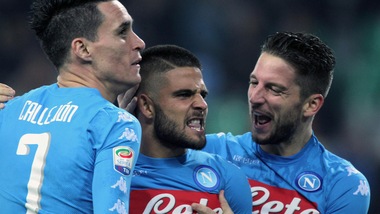 Serie A, Udinese-Napoli 1-2. Insigne, doppietta da applausi