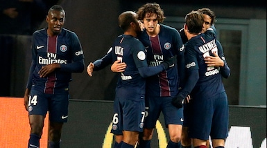 Psg-Nantes 2-0: Emery aggancia la vetta