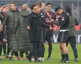 Milan, Montella: «L'Inter ha esultato come avesse vinto lo scudetto»