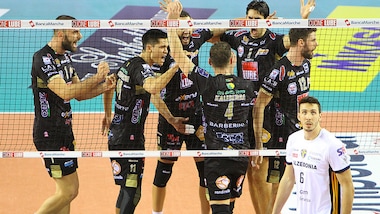 La Lube torna in vetta.  Modena torna al successo