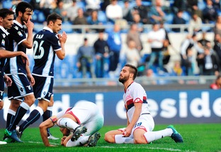 Pavoletti out per un mese, salterà Juventus e Inter