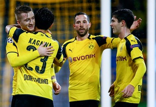 Champions: il Borussia vince 8-4 e si qualifica. Anche Real e Leicester agli ottavi