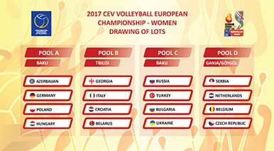 Euro2017, sorteggio dolce amaro per le azzure