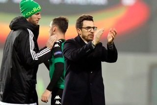 Europa League Sassuolo, Di Francesco: «Non posso recriminare niente alla squadra»