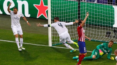 Gol di Ramos in fuorigioco, tifoso Atletico fa causa alla Uefa