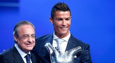 Florentino Perez: «Ronaldo vincerà il Pallone d'Oro, Zidane per cambiare la storia»