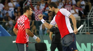 Coppa Davis: doppio alla Croazia, ora è 2-1 sull'Argentina