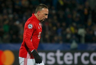 Ribery prolunga: resterà al Bayern Monaco fino al 2018