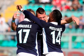 Palermo-Lazio 0-1: Milinkovic-Savic fa tremare De Zerbi