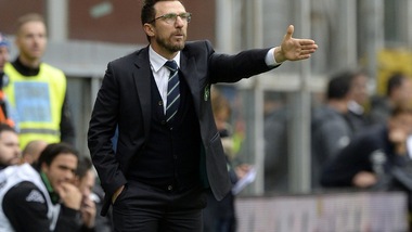 Serie A Sassuolo, Di Francesco: «Gli infortuni non siano alibi»