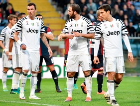 Serie A, Genoa-Juventus 3-1: doppietta Simeone e autogol Alex Sandro, Pjanic troppo tardi