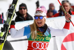 Sci, Lara Gut domina le crono in vista delle discese del fine settimana