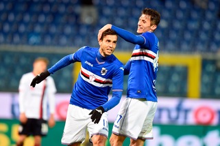 Coppa Italia, ok Samp, Cagliari fuori: ora la Roma