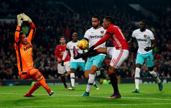 Coppa di Lega: Manchester United-West Ham 4-1, torna in campo Zaza