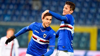 Coppa Italia, ok Samp, Cagliari fuori: ora la Roma