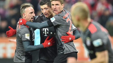 Mainz-Bayern Monaco 1-3: Ancelotti aggancia il Lipsia in vetta