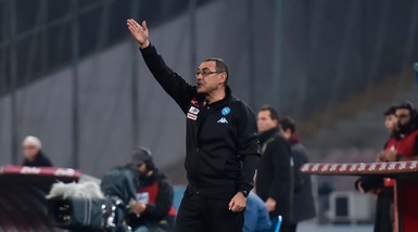 Sarri: «Stasera un grande Napoli, ora siamo pronti per Lisbona»