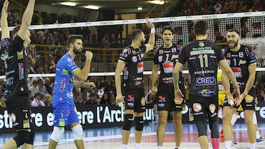 Cucine Lube Civitanova campione d'inverno. La Coppa Italia