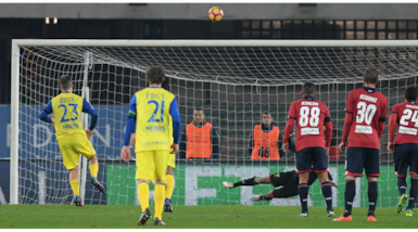 Chievo-Genoa 0-0: tanti errori e un palo a testa