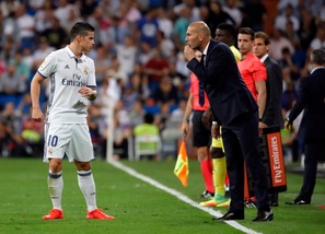 Zidane: «James Rodriguez? E' un problema»