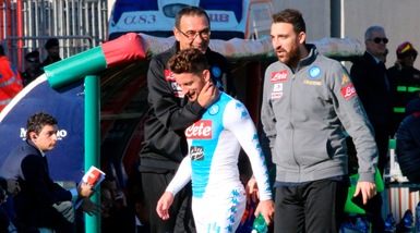 Napoli, Sarri: «Mertens? Spero possa essere il suo anno»