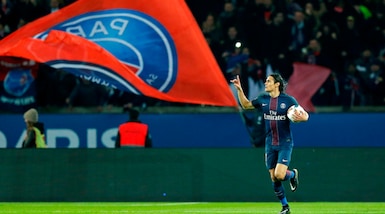 Ligue 1, da 2-0 a 2-2: rimonta del Psg sul Nizza con doppietta di Cavani