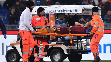 Roma, Bruno Peres ko. Salta la Juventus, torna dopo la sosta