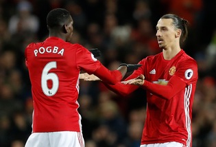 Ibrahimovic a Pogba: «Non tirerai più punizioni al Manchester»