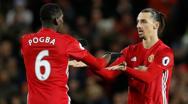 Ibrahimovic a Pogba: «Non tirerai più punizioni al Manchester»
