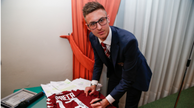 Torino, Barreca «rivelazione dell'anno»: il premio dell'Ussi