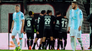Serie B, Ascoli-Entella 2-1: Favilli gol all'89'