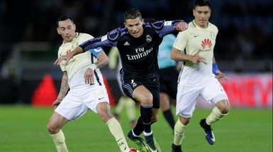 Club America-Real Madrid (0-2): Benzema e Cristiano Ronaldo trascinano gli spagnoli in finale