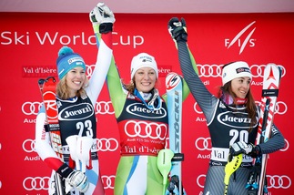 Val d'Isere, Goggia regina: è terza anche in combinata