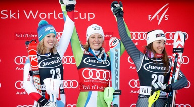 Val d'Isere, Goggia regina: è terza anche in combinata