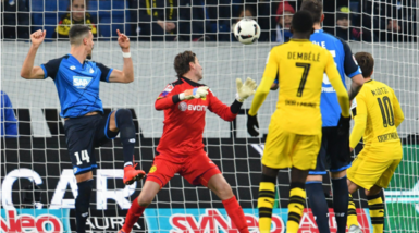 Bundesliga, Aubameyang ancora a segno: pari Borussia con l'Hoffenheim