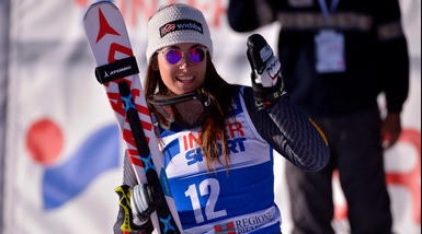 Terza anche in discesa: Goggia protagonista come Kostner e Compagnoni