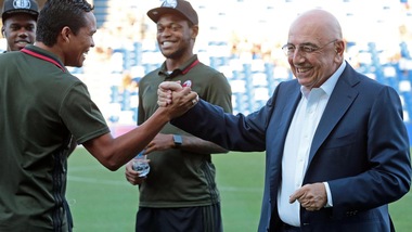 Galliani: «Bacca è incedibile. Pasalic lo paragonavano a Modric»