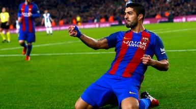 Suarez e Messi show: il Barça vince il derby con l'Espanyol