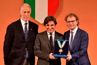 Cairo premiato al Coni con il Collare d'oro
