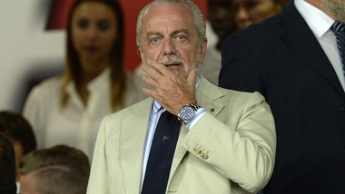 Napoli, De Laurentiis: «Il gap con la Juve? Agnelli era re d'Italia»