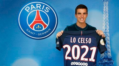 Il Psg accoglie Lo Celso: il talento argentino è a Parigi