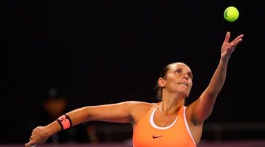 Roberta Vinci torna in campo: «Il tennis è la cosa che so fare meglio»