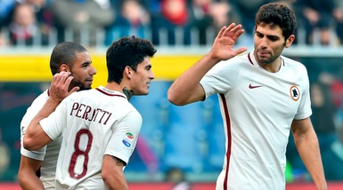 Serie A Roma, Perotti: «Fiducia in Monchi». Peres: «Voglio vincere»