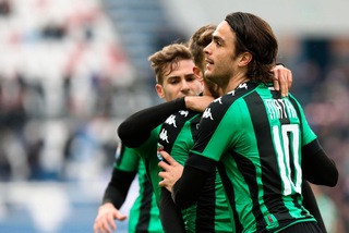 Sassuolo-Palermo 4-1, festa del gol nel ritorno di Berardi