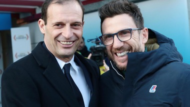 Serie A Sassuolo, Di Francesco: «Juventus superiore. Che bravi Bonucci e Chiellini»